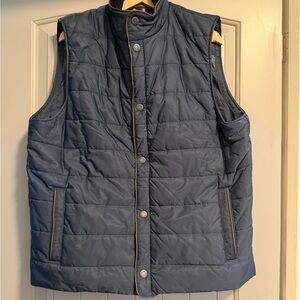 Barbour Navy Quilted Vest
